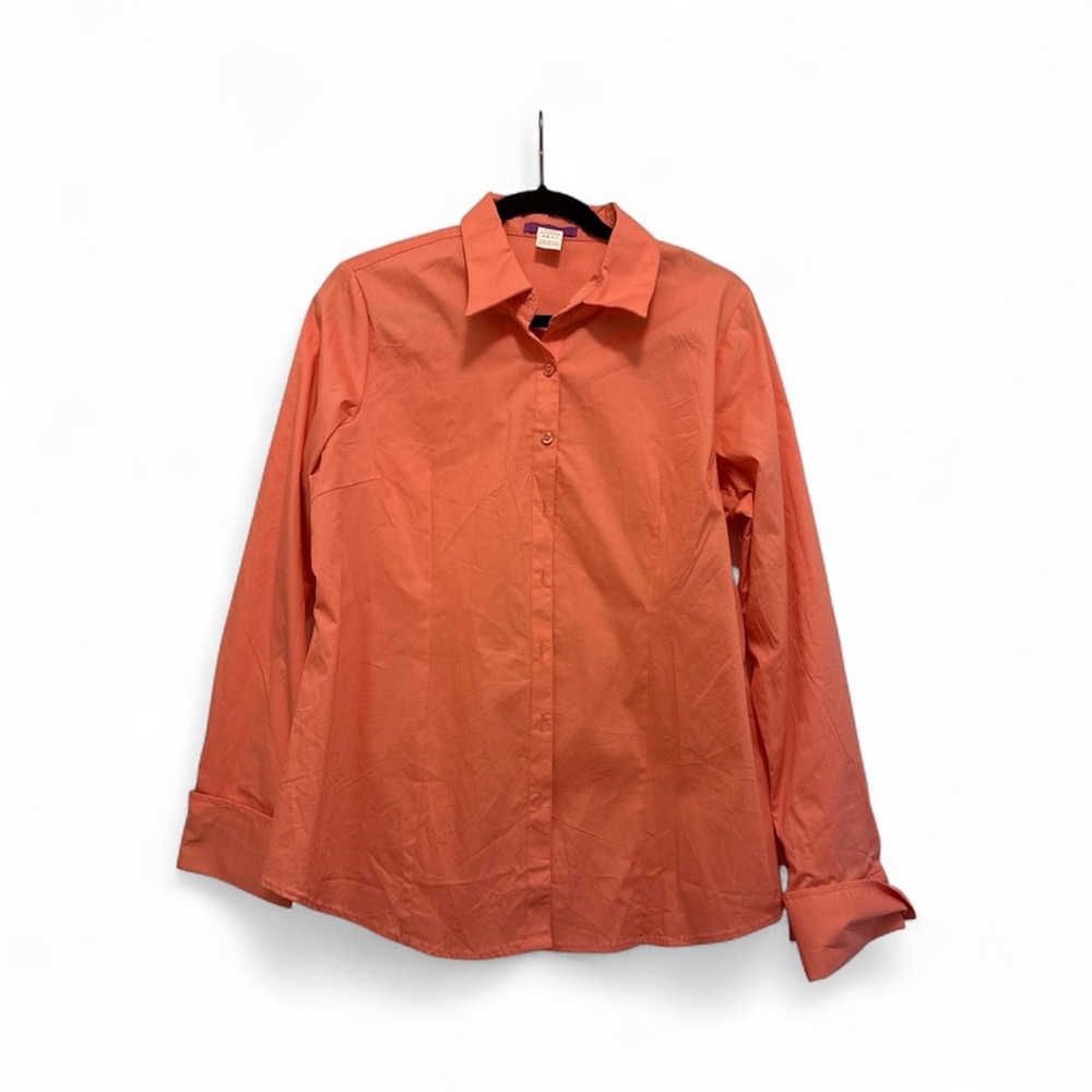 Women’s light Orange Blouse 2X